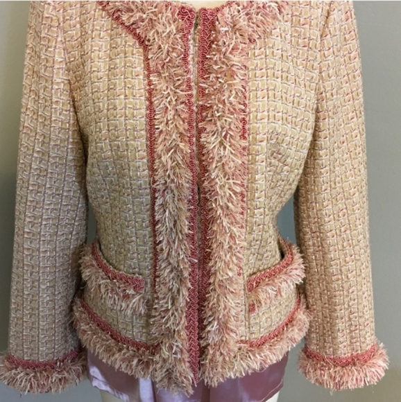 💲ale👘Boston Proper Size 10 pink jacket - Picture 4 of 6